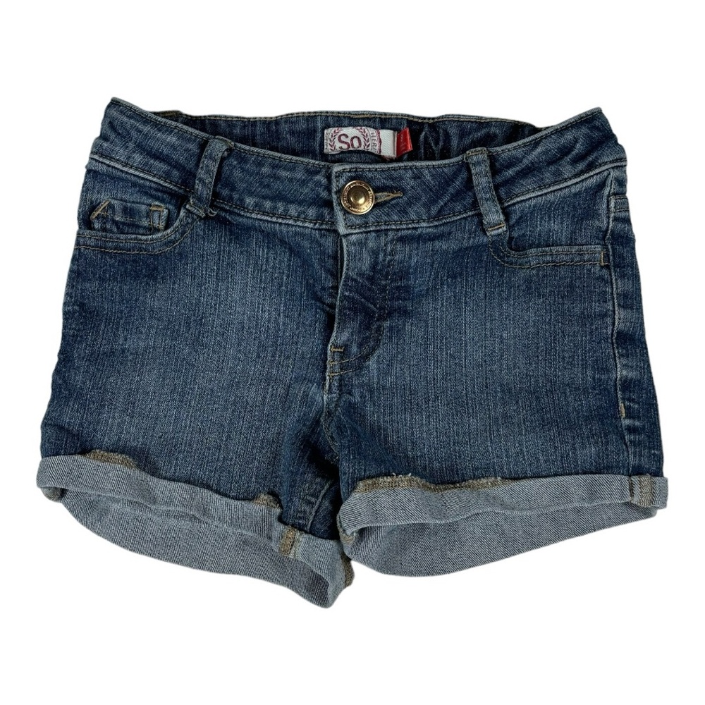 Girls - SO - Jean shorts - Blue - Size 8